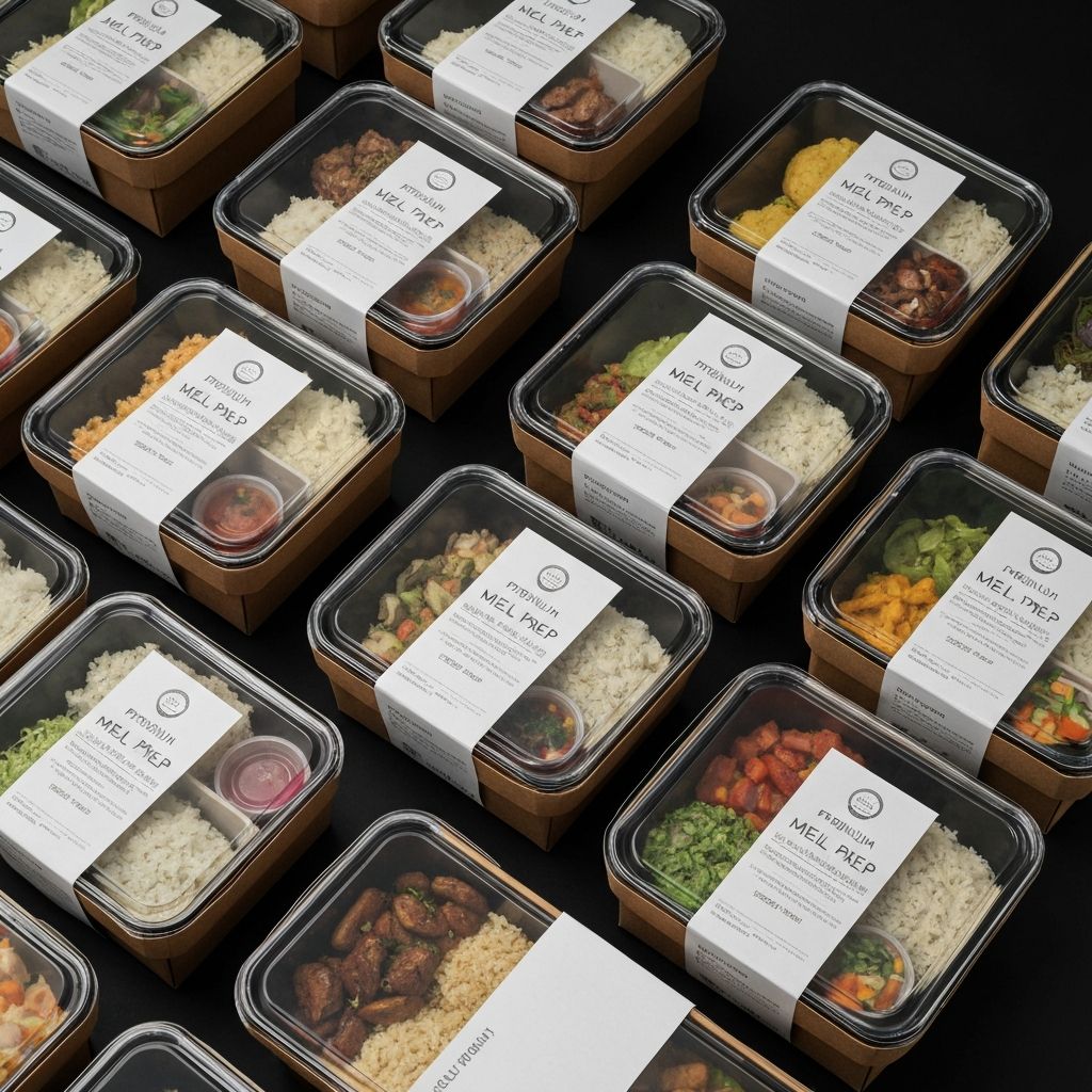 Premium meal delivery grid